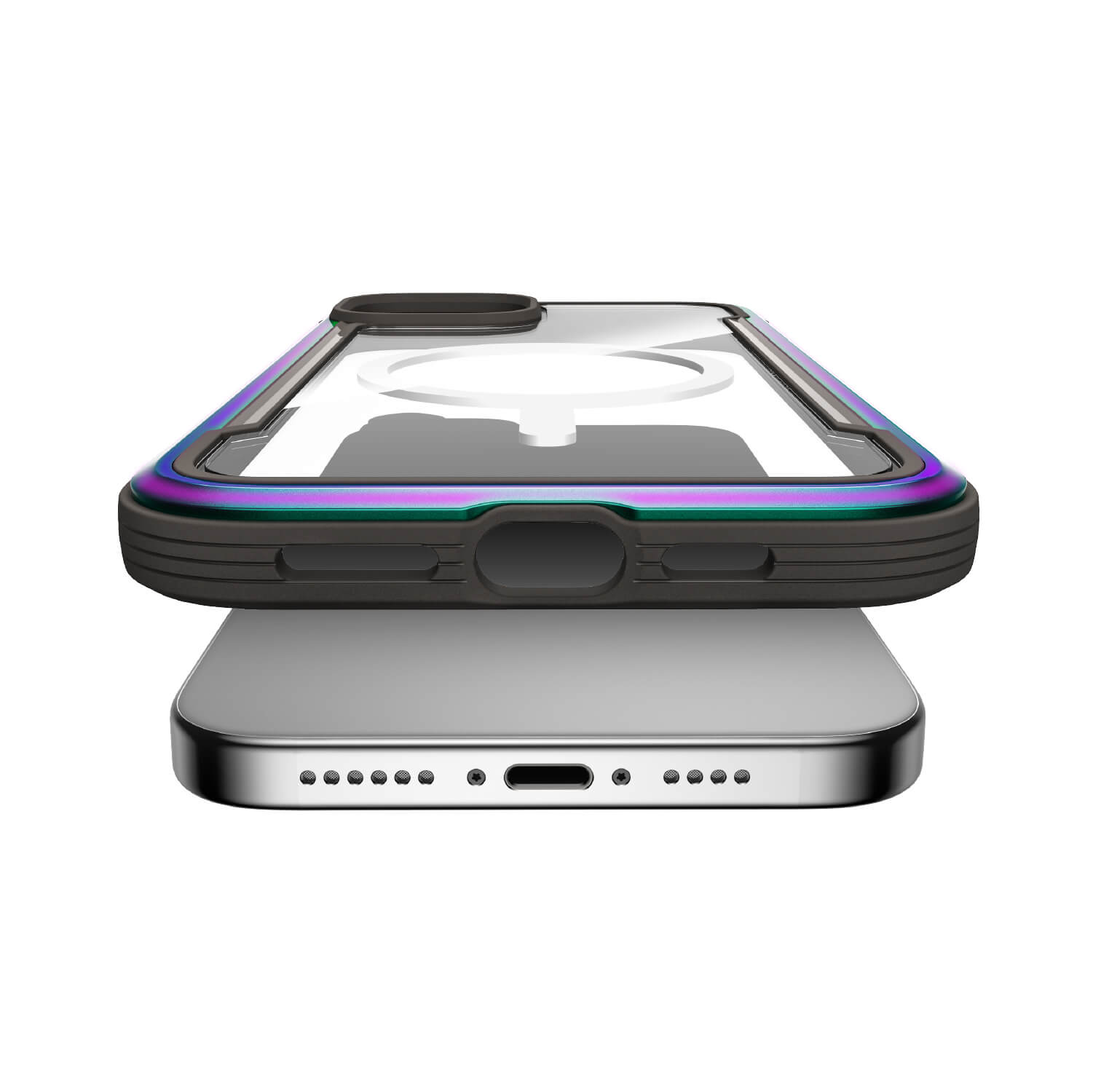 iPhone 15 Case - Shield - MagSafe kompatibel - x0008 Schillernd
