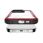 iPhone 16 Pro Case - Shield - MagSafe Kompatibel - Rot