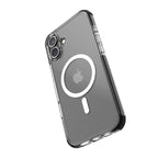 iPhone 16 Case - Klar - MagSafe Kompatibel - Schwarz