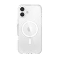 iPhone 16 Case - Klar - MagSafe Kompatibel - Weiß