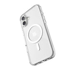 iPhone 16 Case - Klar - MagSafe Kompatibel - Weiß