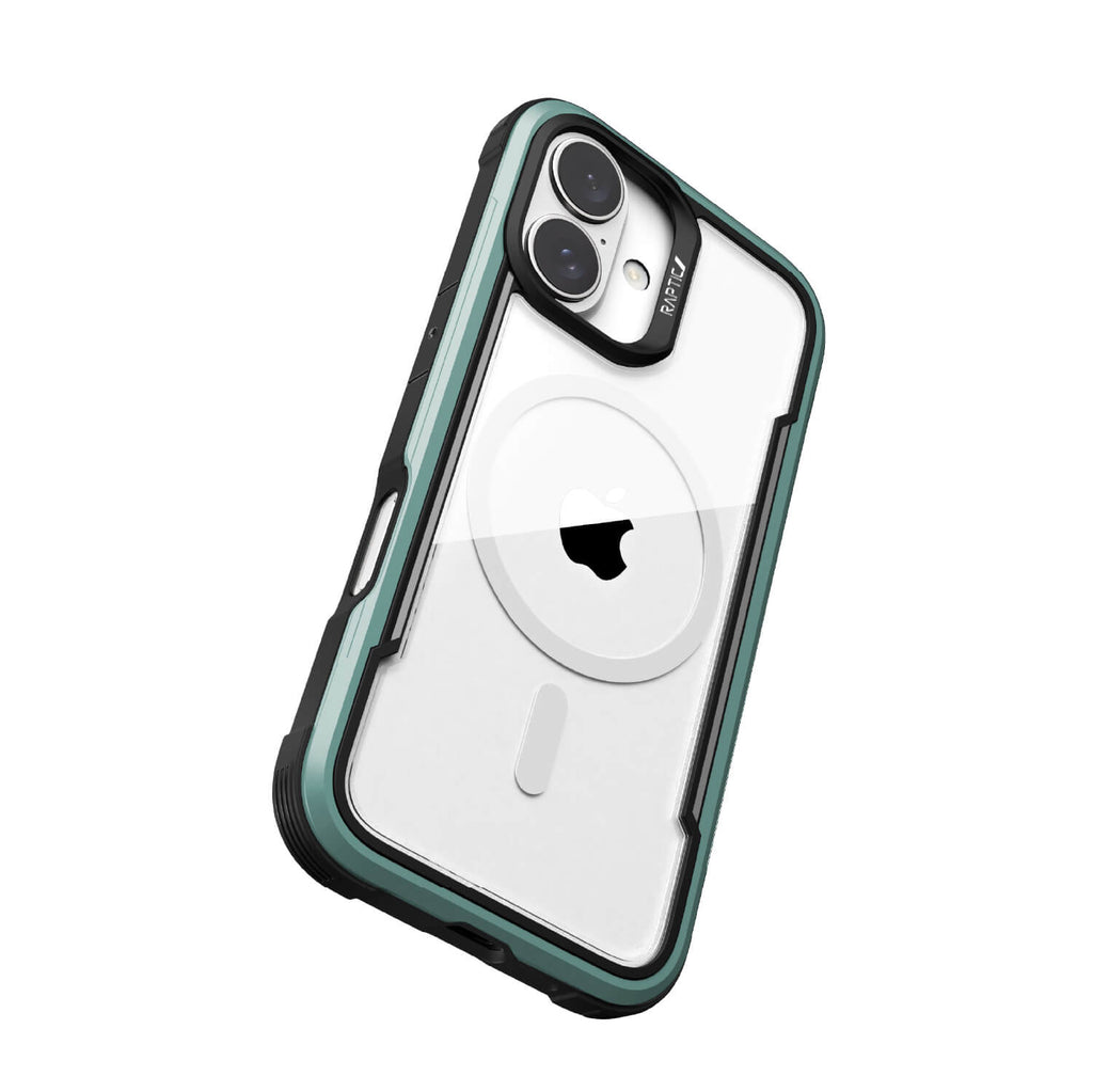 iPhone 16 Plus Case - Shield - MagSafe Kompatibel - Grün