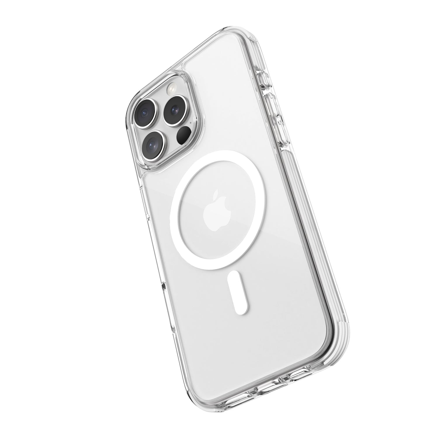 iPhone 16 Pro Max Case - Klar - MagSafe Kompatibel - Weiß