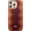 iPhone 16 Pro Max Case - Aramid Fiber Skin - Profound- MagSafe Kompatibel - Schlange