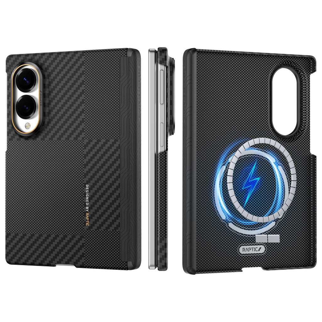Ultradünnes Magnet-Kevlar-Aramid-Schutzgehäuse für Samsung Galaxy Z Fold8/Z Fold8 Ultra Faltbare Bildschirm Mondrian-Serie