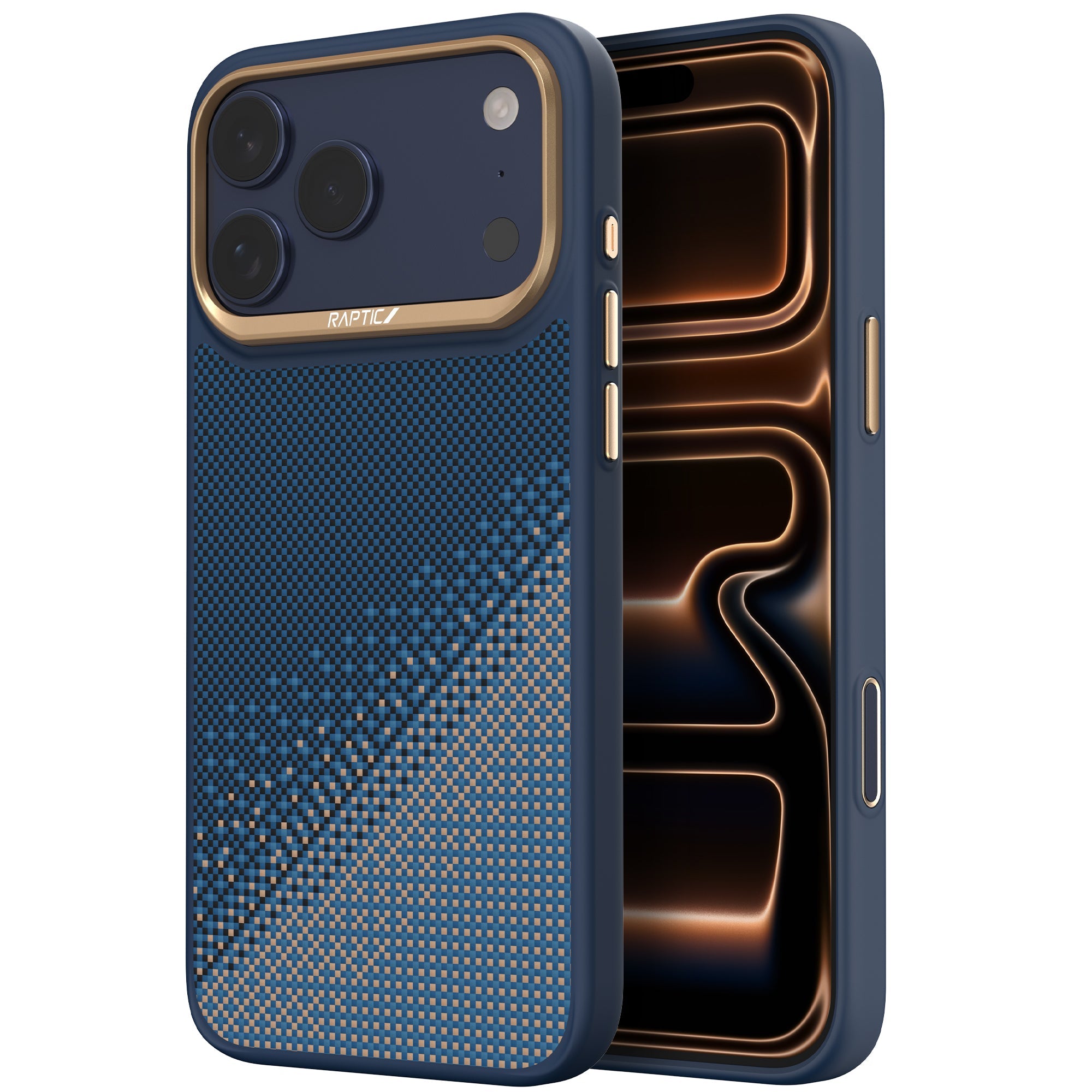 RAPTIC Aramid Dual Case für iPhone 17 Pro / 17 Pro Max- Serenity Emerald