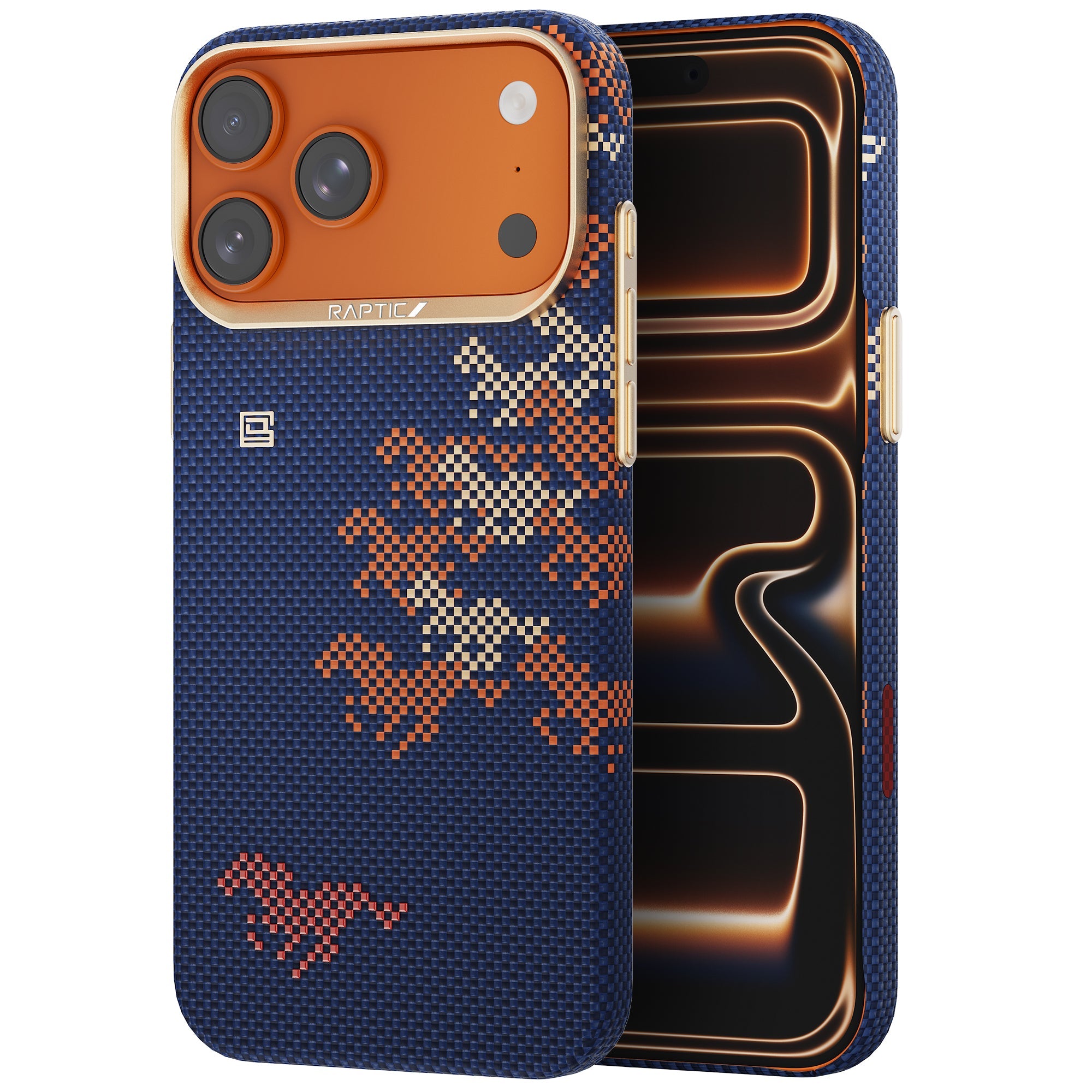 Raptic Aramid Skin für iPhone 17 Pro / iPhone 17 Pro Max - Ritterliche Vanguard