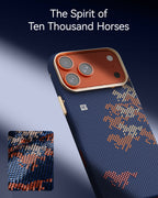Raptic Aramid Skin für iPhone 17 Pro / iPhone 17 Pro Max - Ritterliche Vanguard