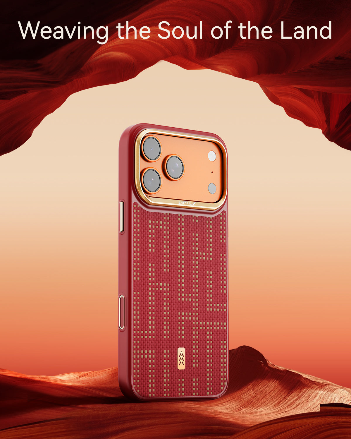 Raptic Aramid Dual für iPhone 17 Pro / iPhone 17 Pro Max - Grid Glory