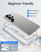 Raptic Air 2 in 1 gehärtetes Glasbündel-Kit für SAMSUNG Galaxy S26 UItra klar