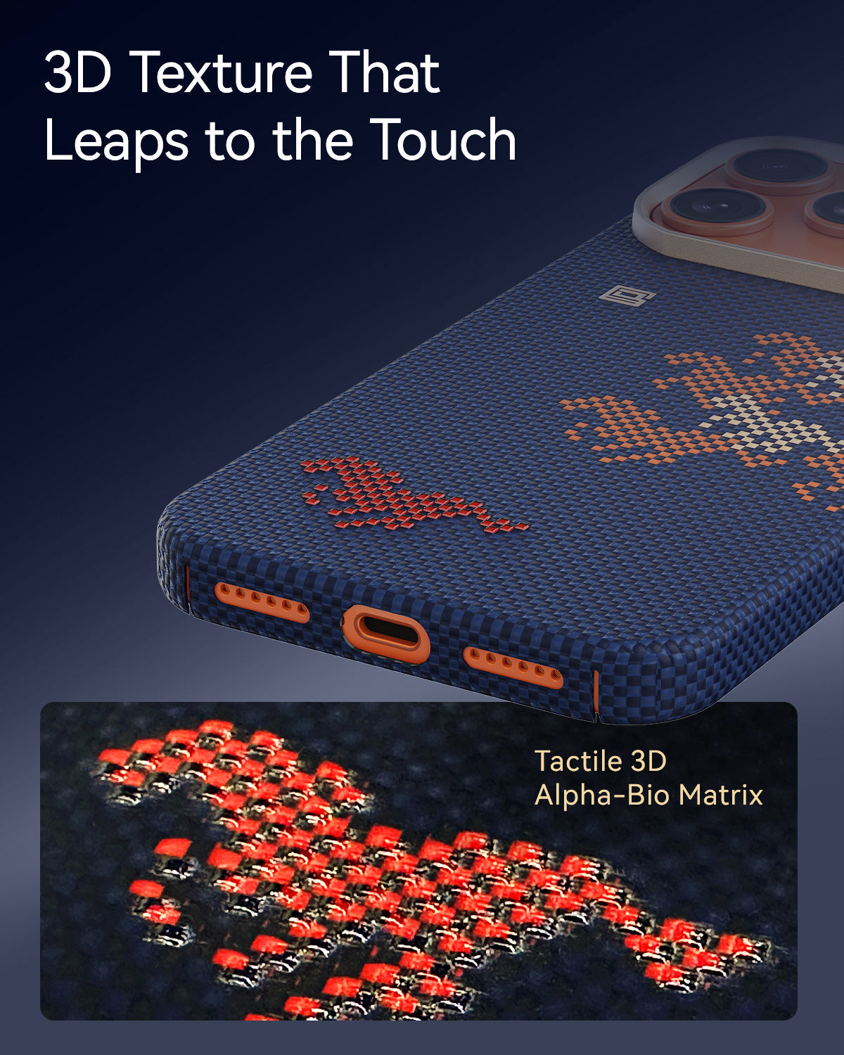 Raptic Aramid Skin für iPhone 17 Pro / iPhone 17 Pro Max - Ritterliche Vanguard