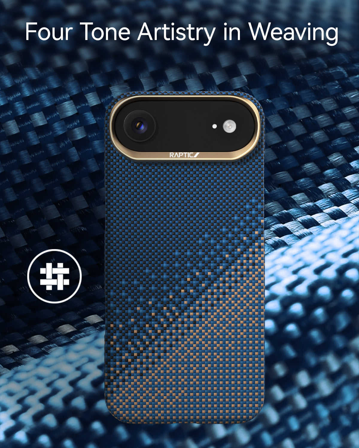 RAPTIC Aramid Dual Case für iPhone Air- Serenity Emerald