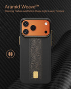 RAPTIC Aramid Skin Magsafe Telefongehäuse für iPhone 17 Pro / 17 Pro Max - Rise