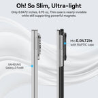 Ultradünnes Magnet-Kevlar-Aramid-Schutzgehäuse für Samsung Galaxy Z Fold8/Z Fold8 Ultra Faltbare Bildschirm Mondrian-Serie