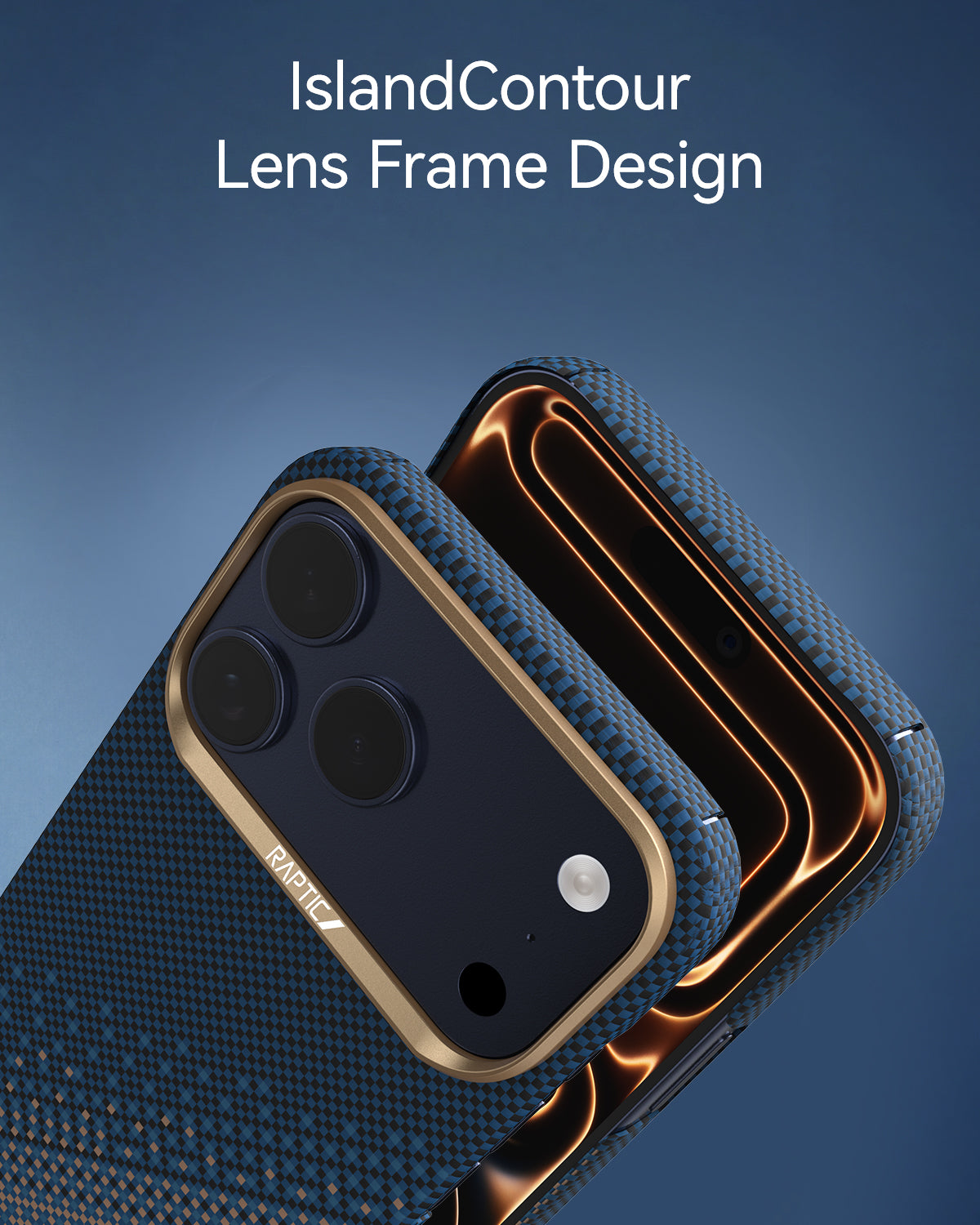 RAPTIC Aramid Skin Case für iPhone 17 Pro / 17 Pro Max- Serenity Emerald
