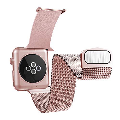 Apple Watch 38/40mm Band - HYBRID MESH - Rosa / Roségold