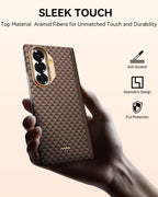 Samsung Galaxy Z Fold 7 Case - Aramid Fiber Skin - Profound- MagSafe Kompatibel - Humble