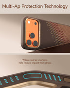 RAPTIC Aramid Dual Case für iPhone 17 Pro / 17 Pro Max- Serenity Amber