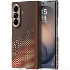 RAPTIC Slim Magnetic Protective Case für Samsung Galaxy Z Fold8/Z Fold8 Ultra Faltbarer Bildschirm mit Aramid Kevlar - Serenity Amber
