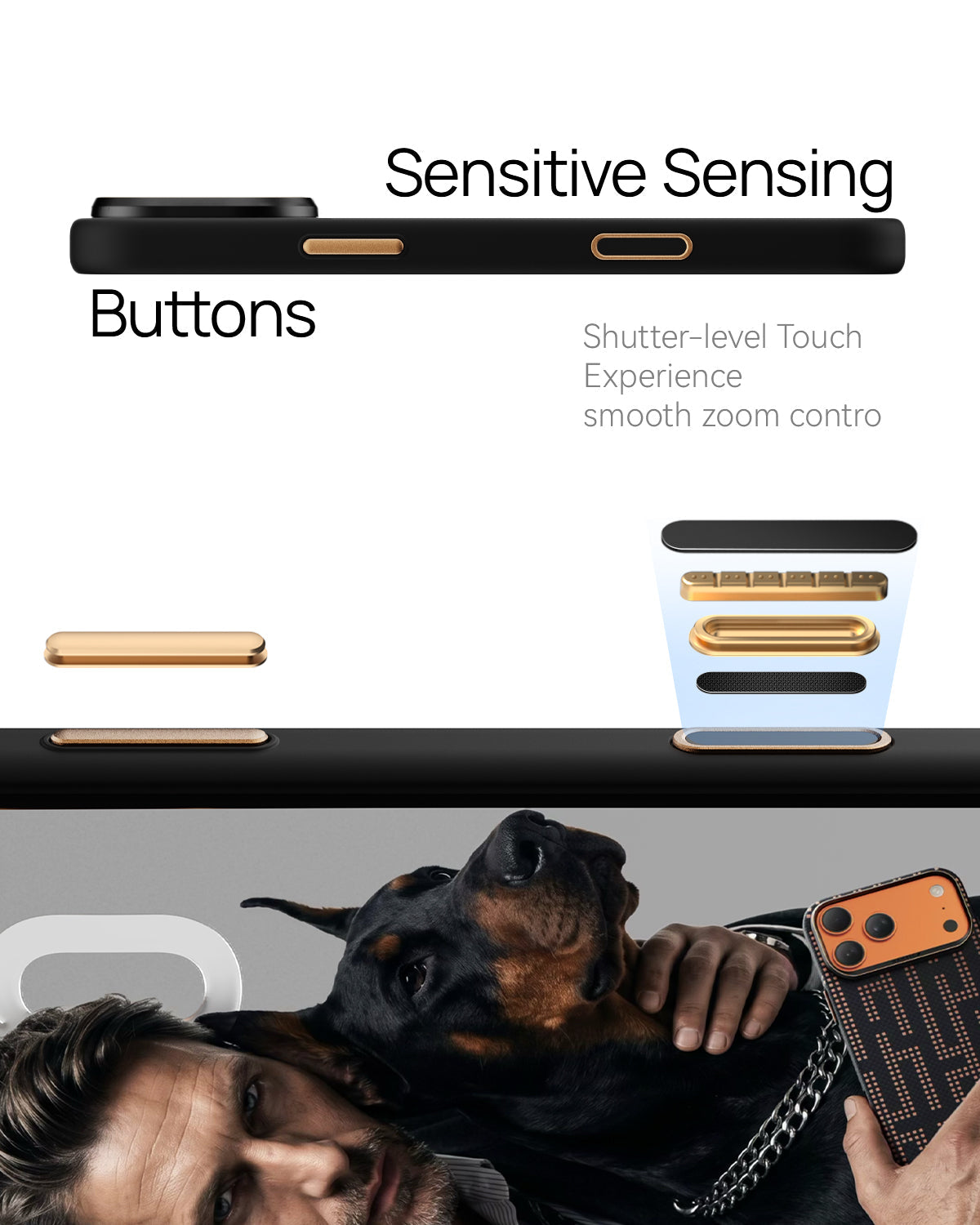 RAPTIC Aramid Dual Magsafe Telefongehäuse für iPhone 17 Pro / 17 Pro Max - Grid Valor