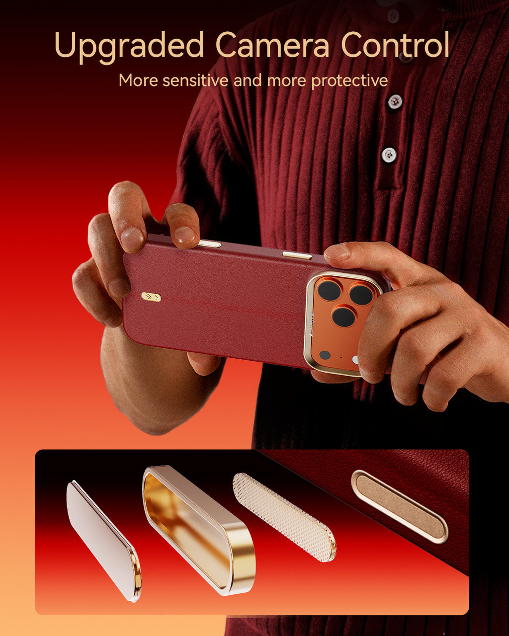Raptic Urban Nano für iPhone 17 Pro Max Case - Nav Blaze