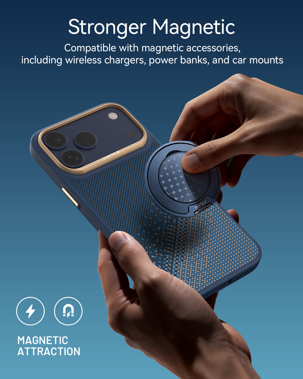 RAPTIC Aramid Dual Case für iPhone 17 Pro / 17 Pro Max- Serenity Emerald