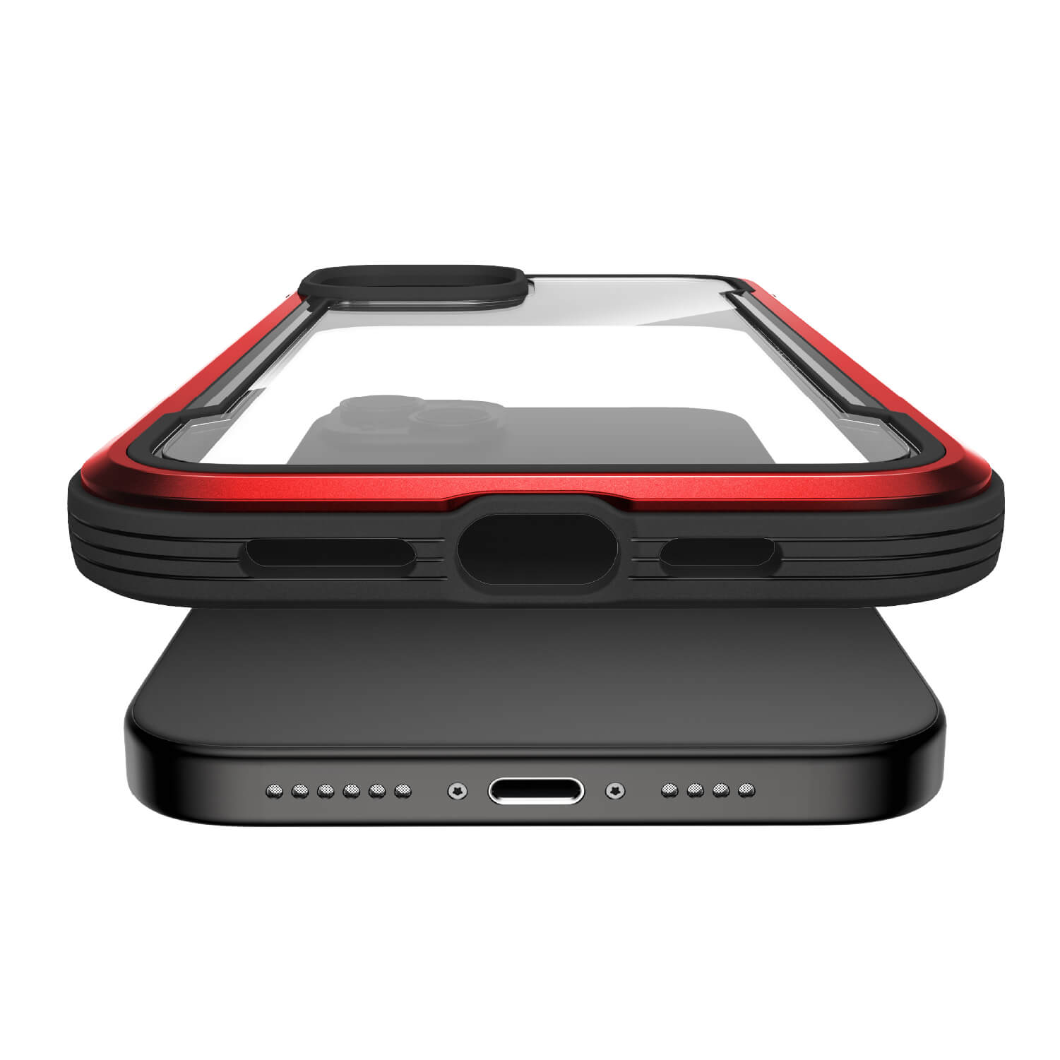 iPhone 15 Case - Schild - Rot