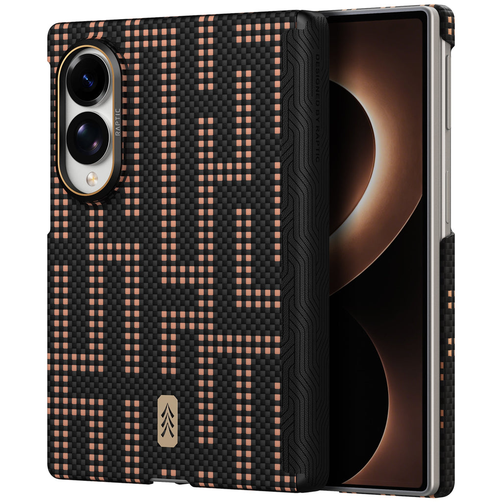 RAPTIC Slim Magnetic Protective Case für Samsung Galaxy Z Fold8/Z Fold8 Ultra Faltbarer Bildschirm mit Aramid Kevlar