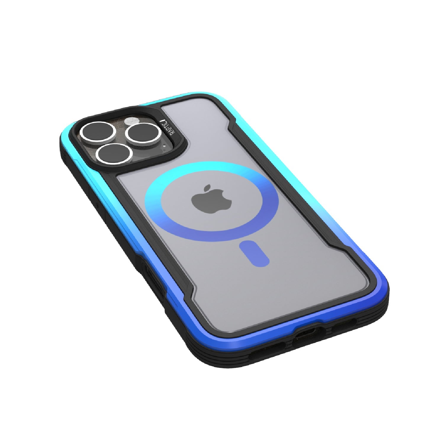 iPhone 16 Pro Max Case - Schild 2.0 Blau Gradient